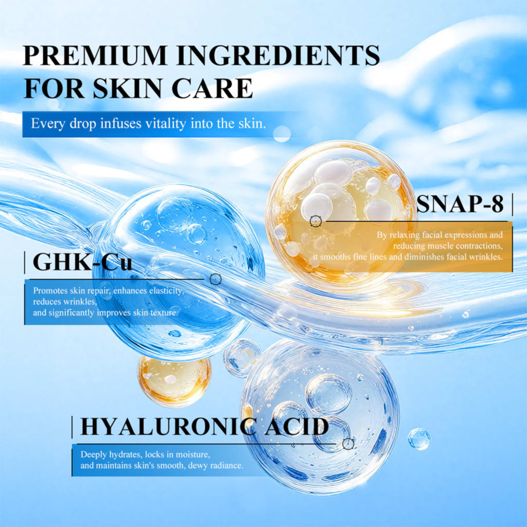 GHK-Cu Peptide Fast-Absorbing Hydration Firming Serum